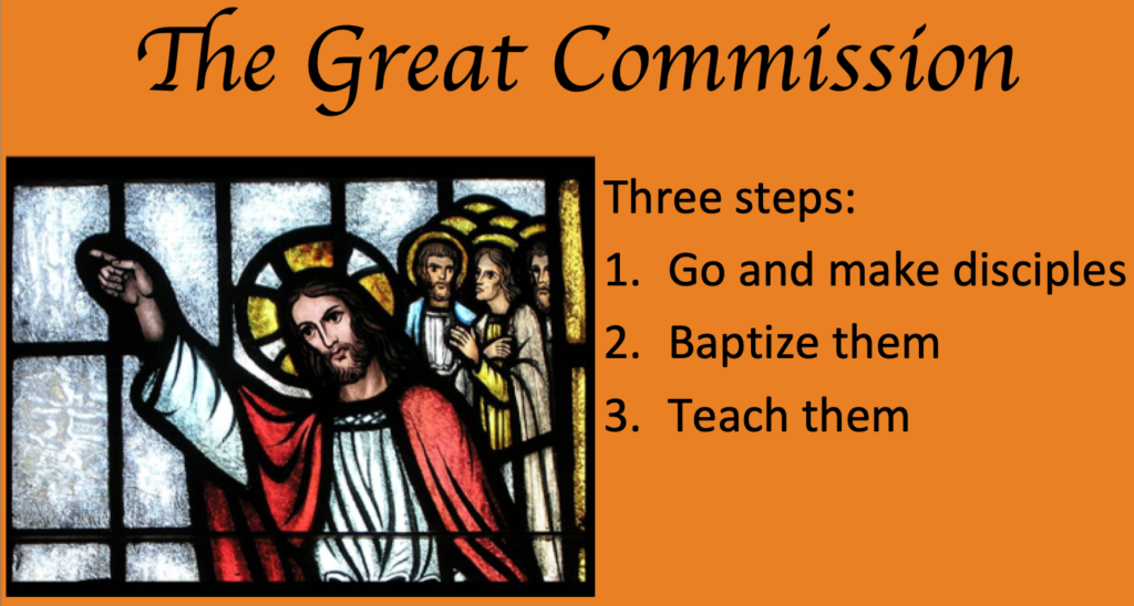 The Great Commission Steps